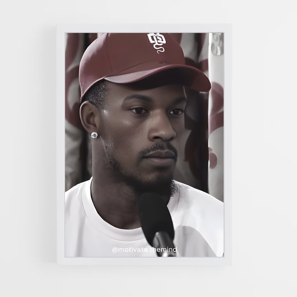 Poster Red Hat Hustle – affiche Basketball (vue 3)